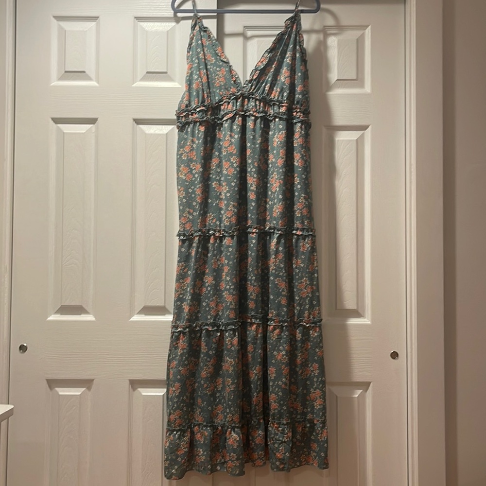 Alter’d State plus size floral maxi dress